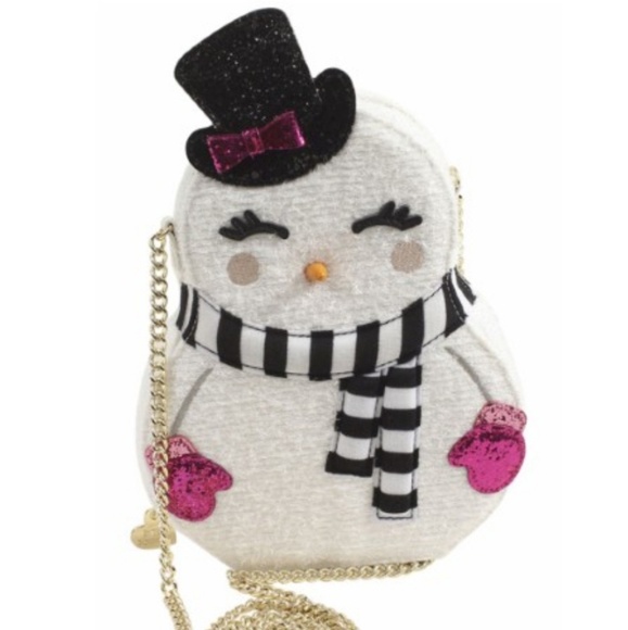 Betsey Johnson Snowgal Crossbody Bag